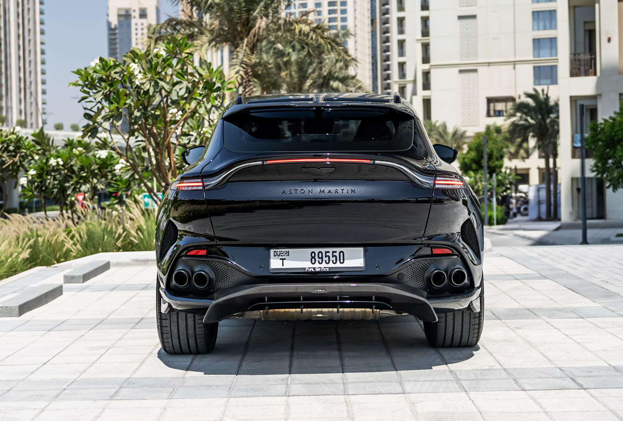 Aston Martin DBX 707 rear view
