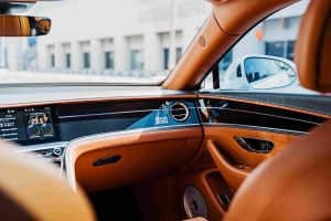 Bentley Flying Spur Mulliner center console