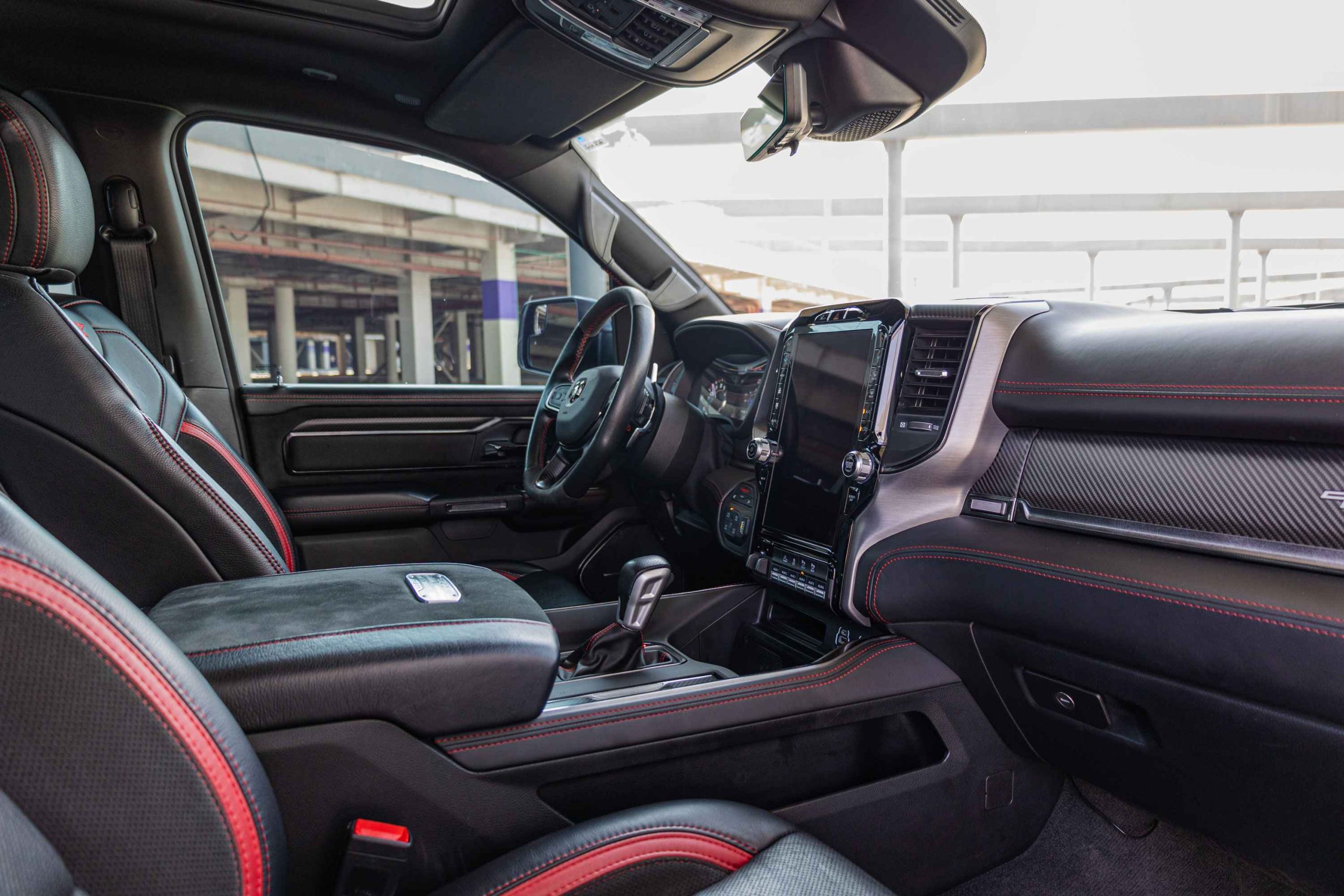 Dodge Ram TRX interior view