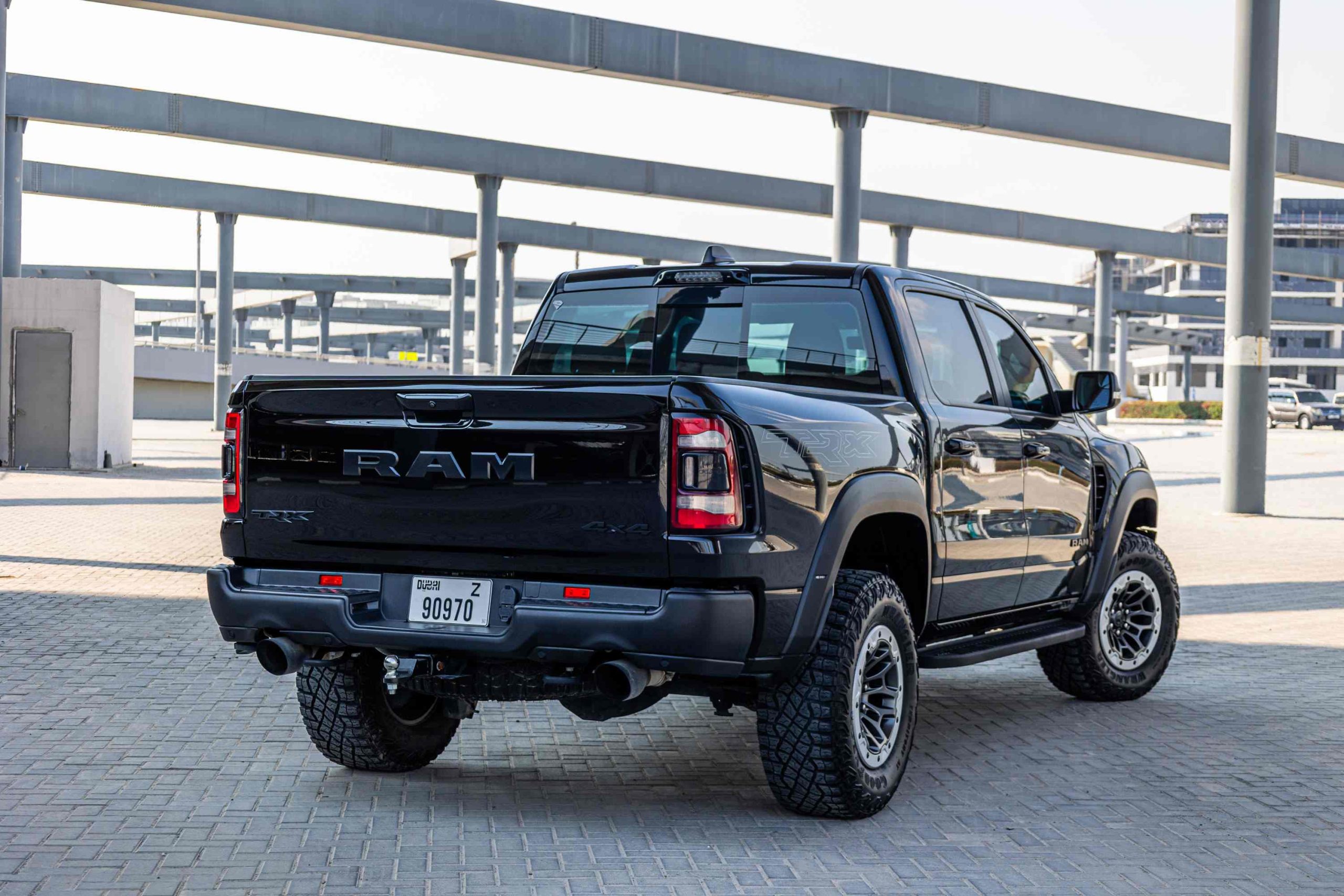 Dodge Ram TRX exterior rear view