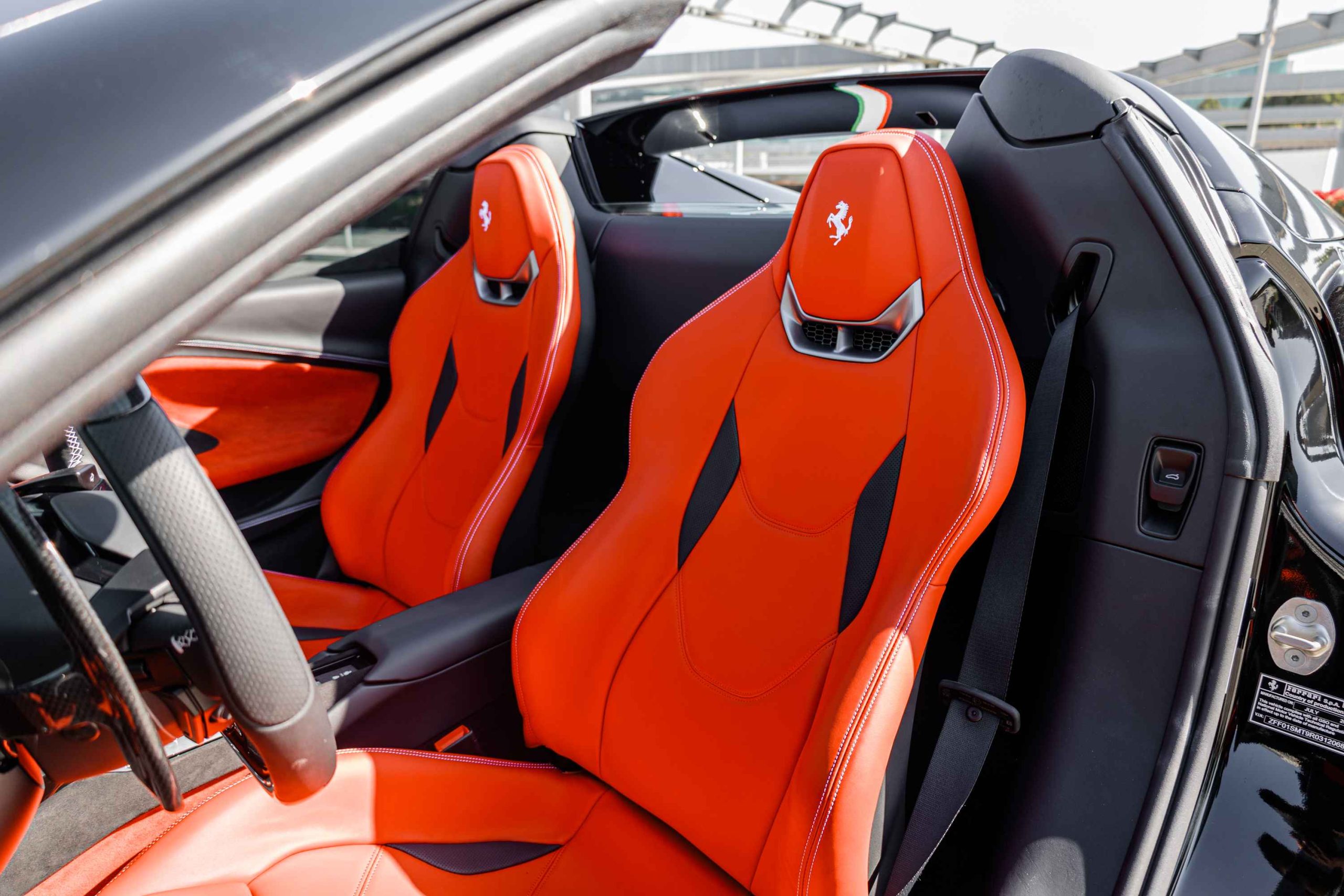 Ferrari 296 GTS interior