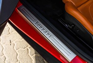 Ferrari Portofino M footstep logo