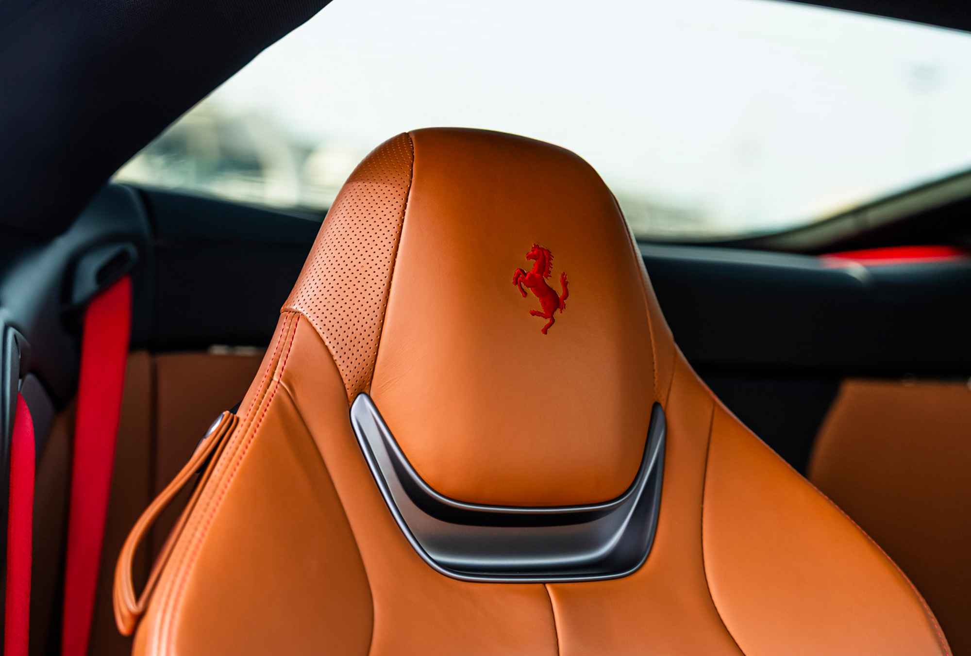 Ferrari Portofino M leather seats
