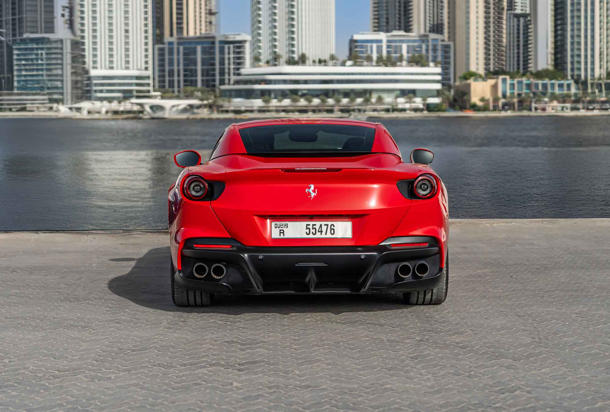 Ferrari Portofino M rear view