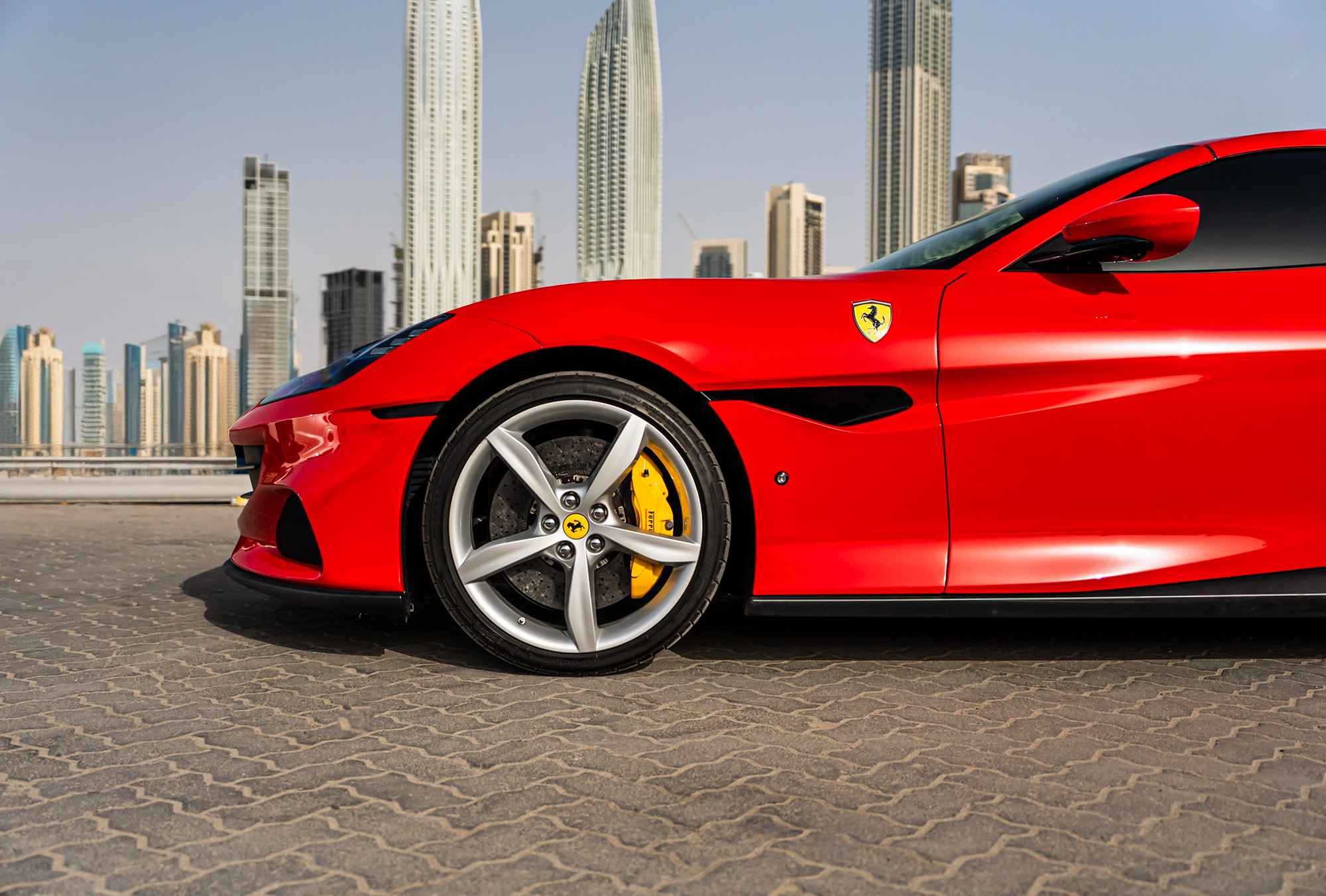 Ferrari Portofino M side profile