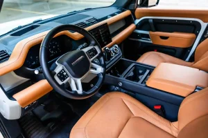 landrover-defender-white-gear-shifter