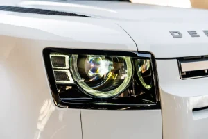 landrover-defender-white-head-light