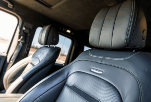 Mercedes G63 front seats