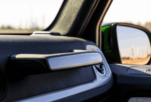 Mercedes G63 grab handle angle view