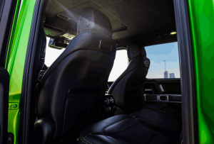 Mercedes G63 rear seats