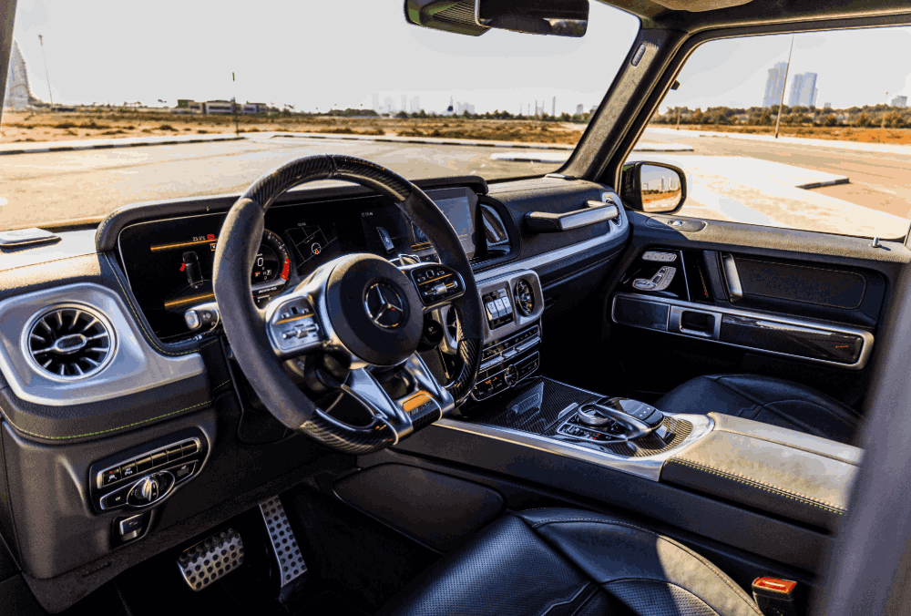 Mercedes G63 steering wheel