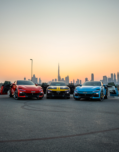 Luxury Car Rental in Dubai - Banner