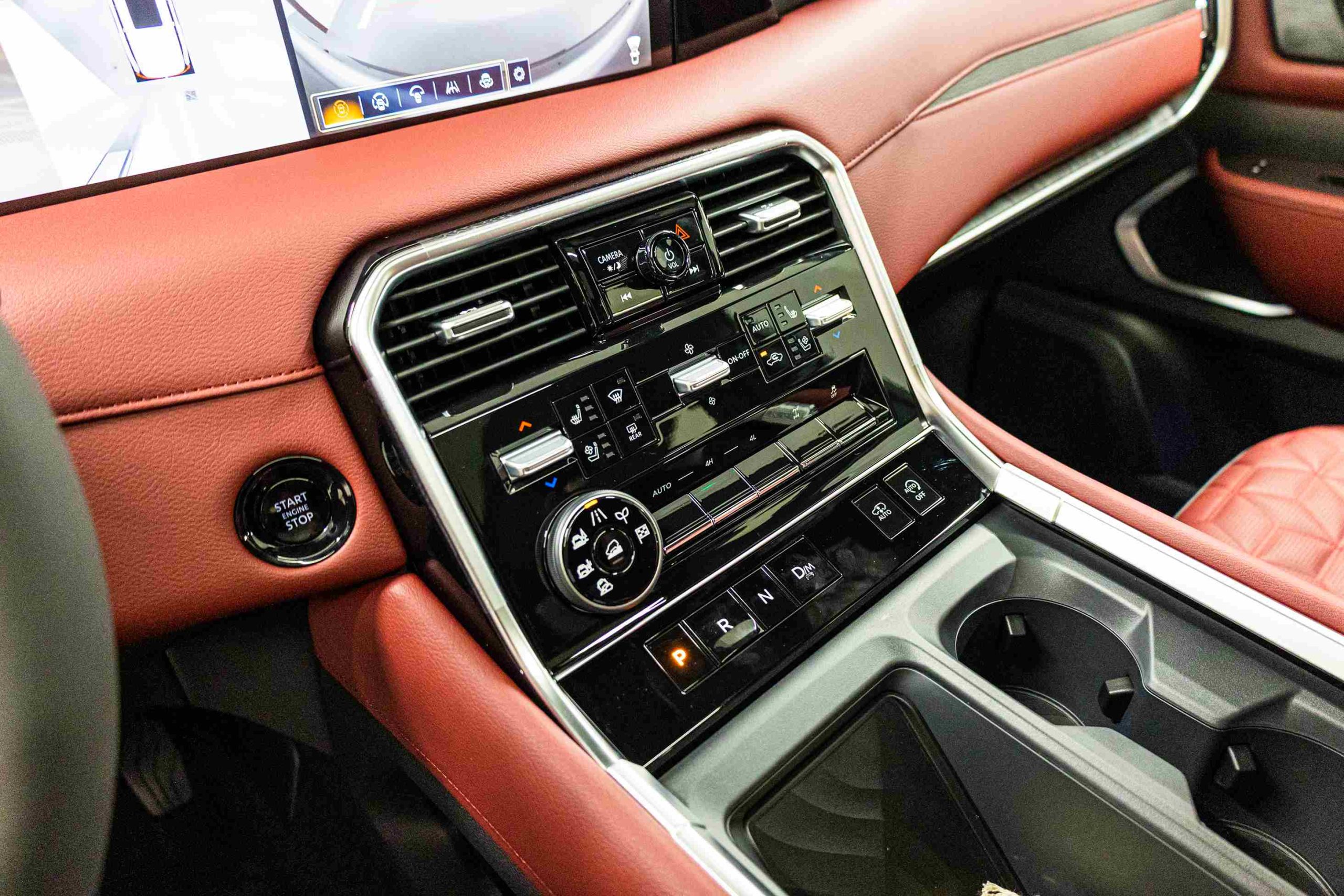 Nissan Patrol AC Controls