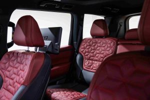Nissan Patrol LE Platinum comfortable leather seats