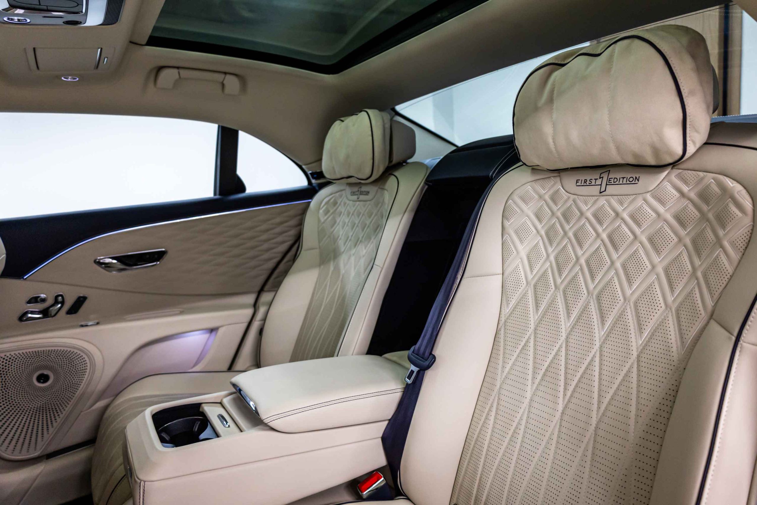 2021 Bentley Flying Spur back seat interior