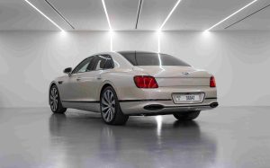 Bentley Flying Spur rear angle view
