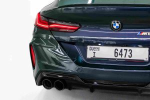 BMW M8 Competition Gran Coupe tail lights