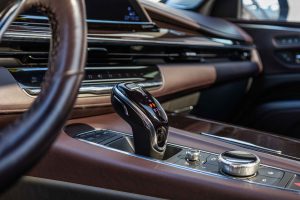 Black Cadillac Escalade Sport Platinum gear knob