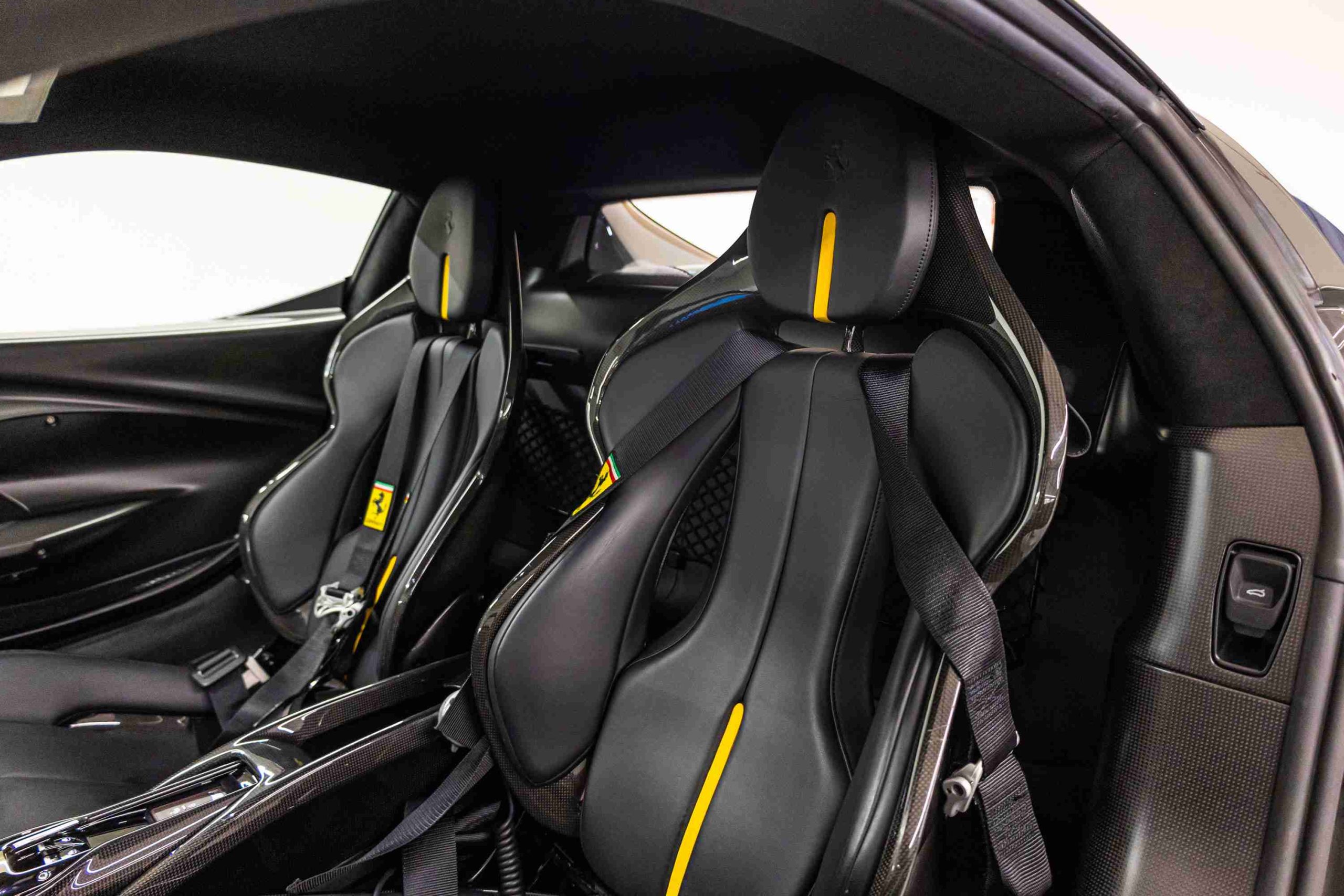 Ferrari 296 GTB Fiorano front seats