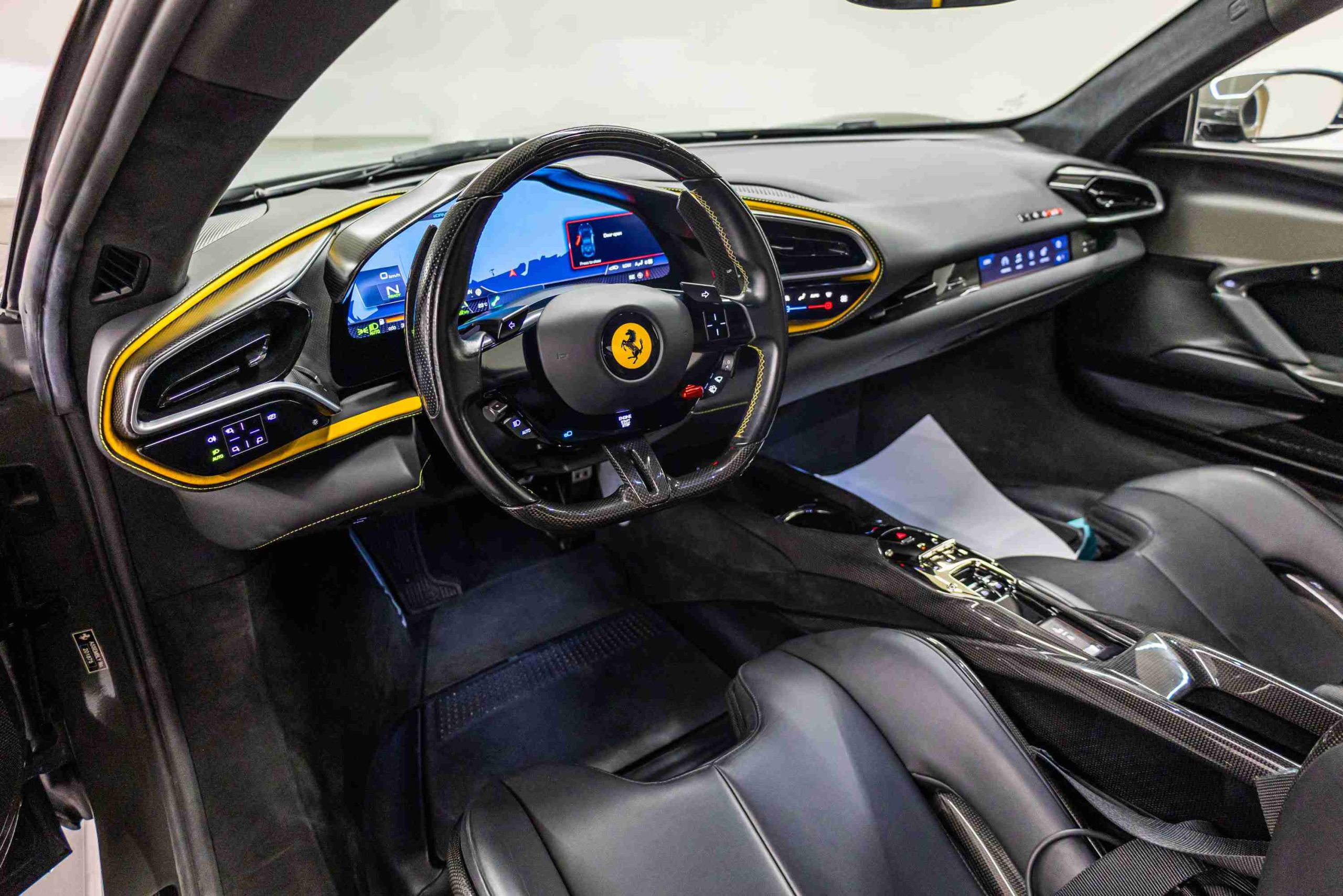 Ferrari 296 GTB Fiorano steering wheel