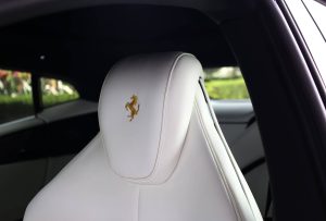 Ferrari Purosangue front seat view