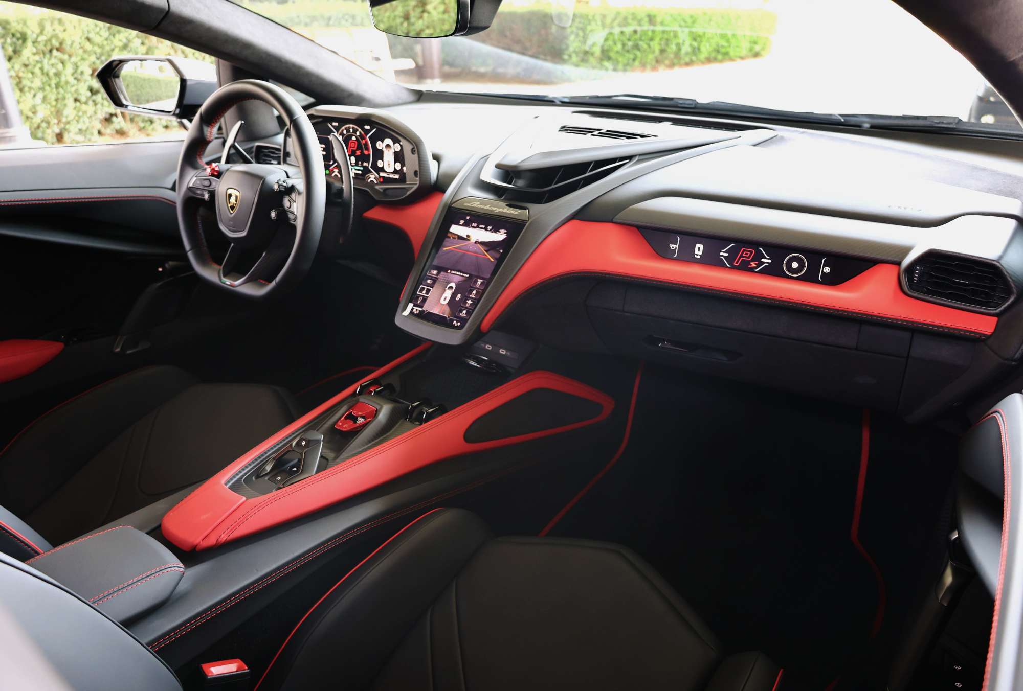 Lamborghini Revuelto dashboard