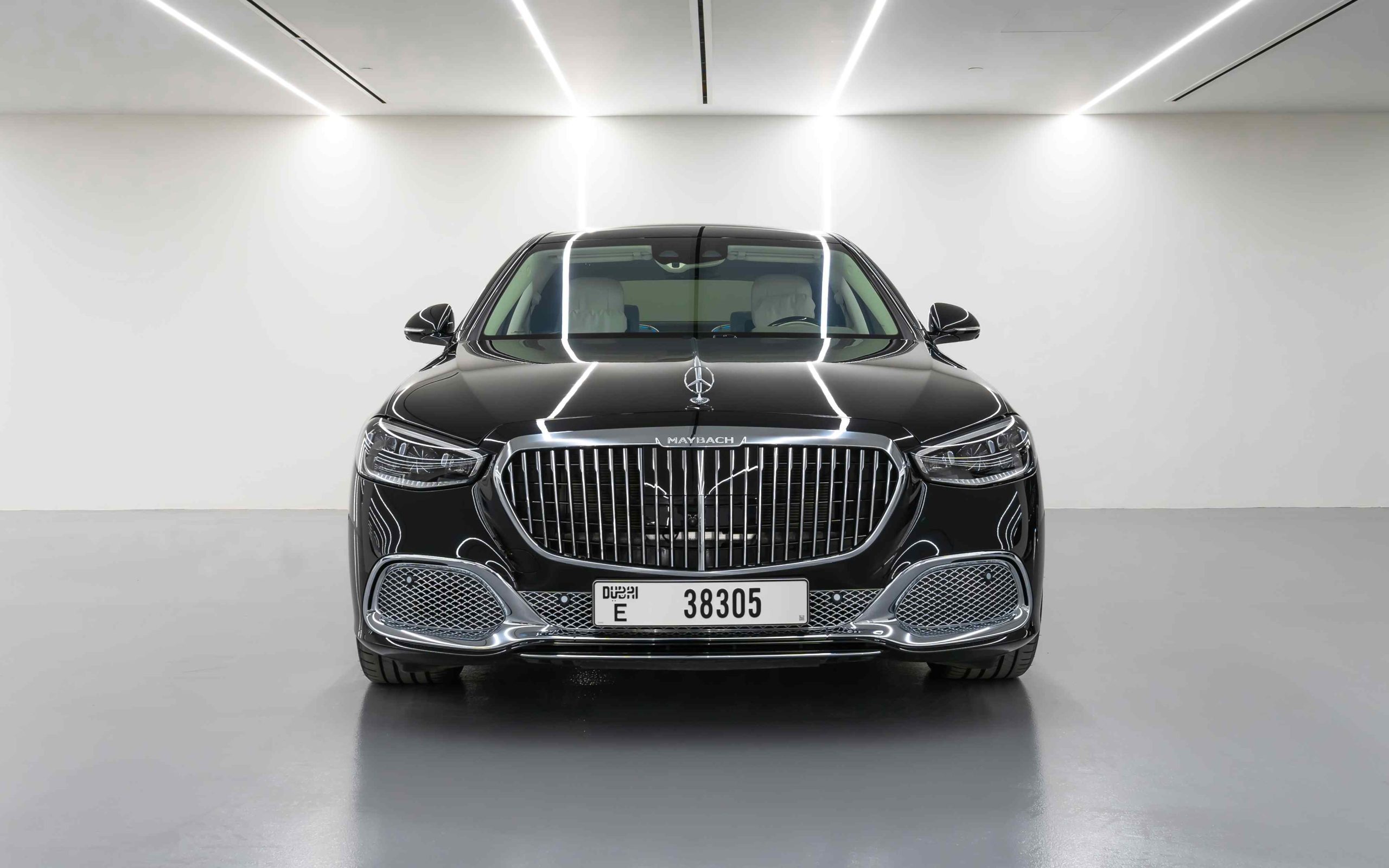 Rent Black Mercedes Maybach S680 in Dubai