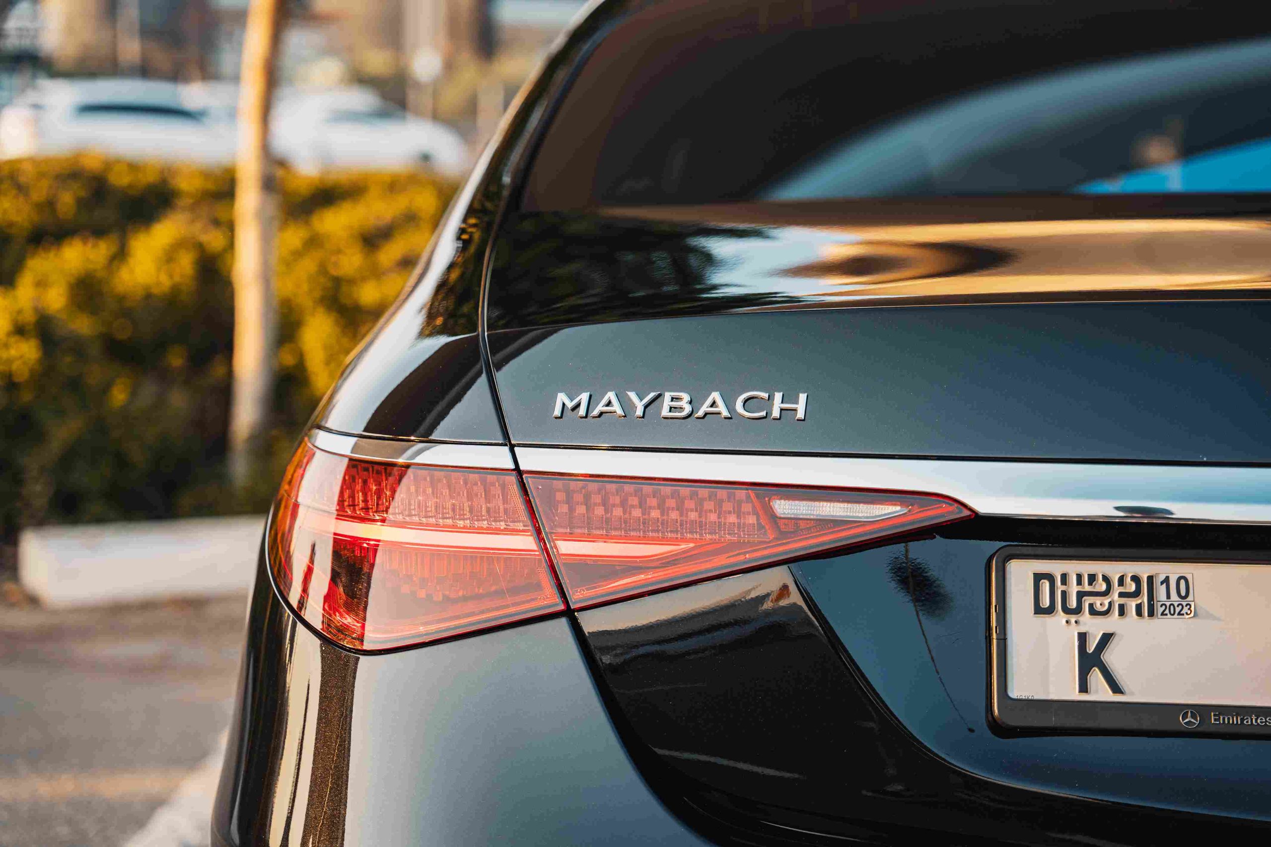 2022 Mercedes Maybach S680 tail light