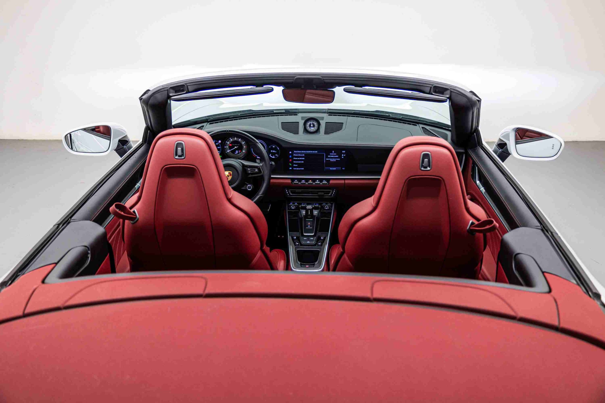 Porsche 911 992 Turbo S front seats