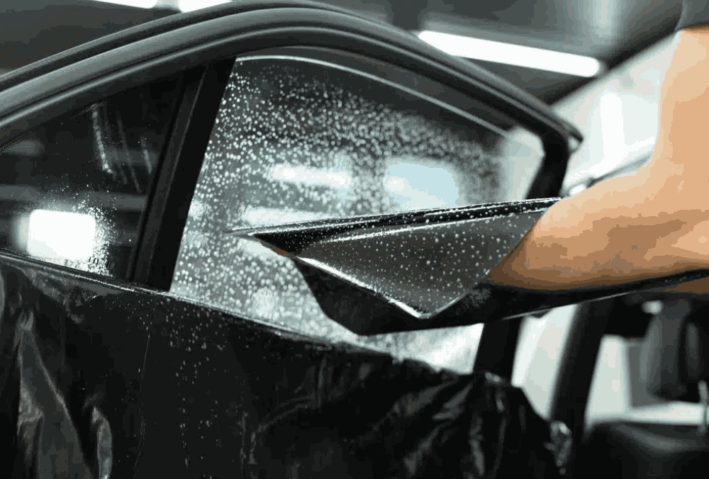 Large size car window tinting