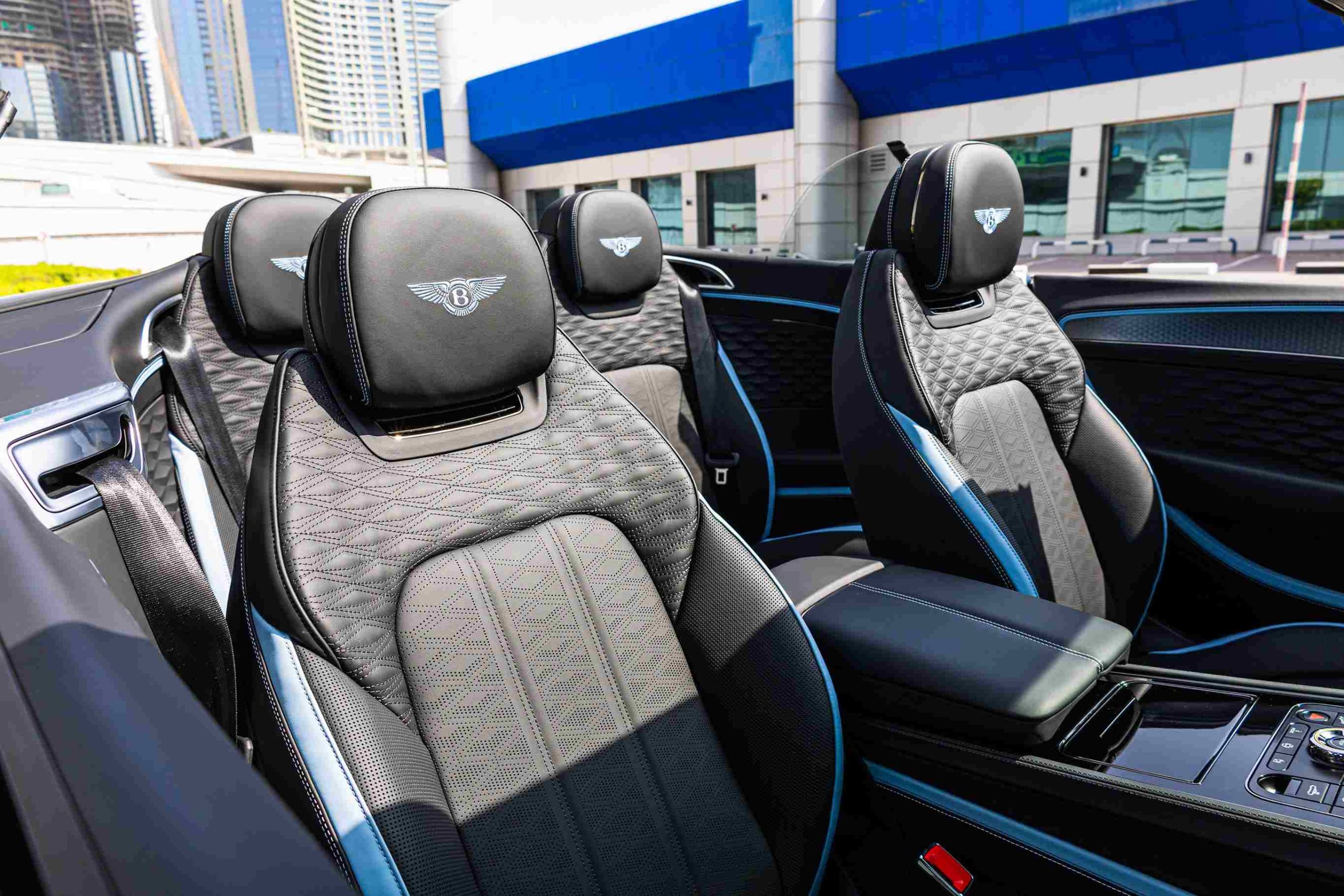 Bentley Continental GTC interior view