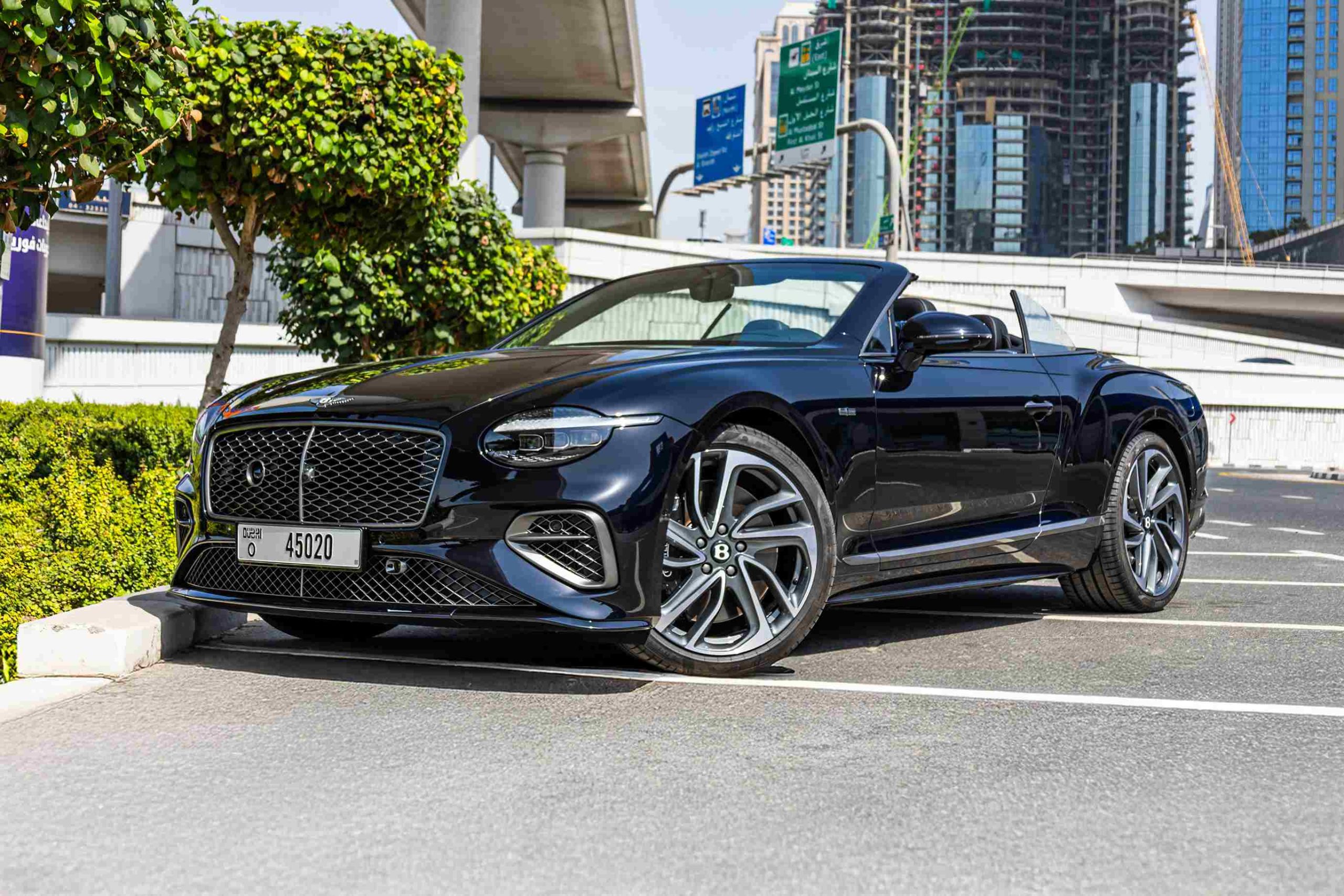 Bentley Continental GTC car for rent in Dubai by POF Rental