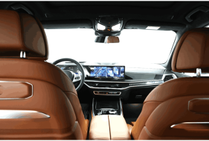BMW X7 xDrive40i infotainment system