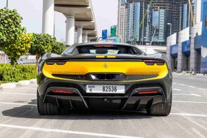 2023 Ferrari 296 GTB Fiorano rear view
