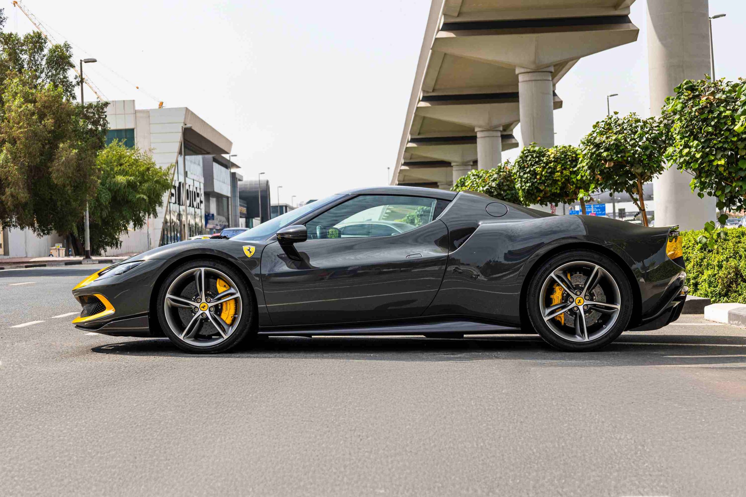 2023 Ferrari 296 GTB Fiorano side view
