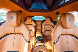 2025 Ferrari Purosangue interior view