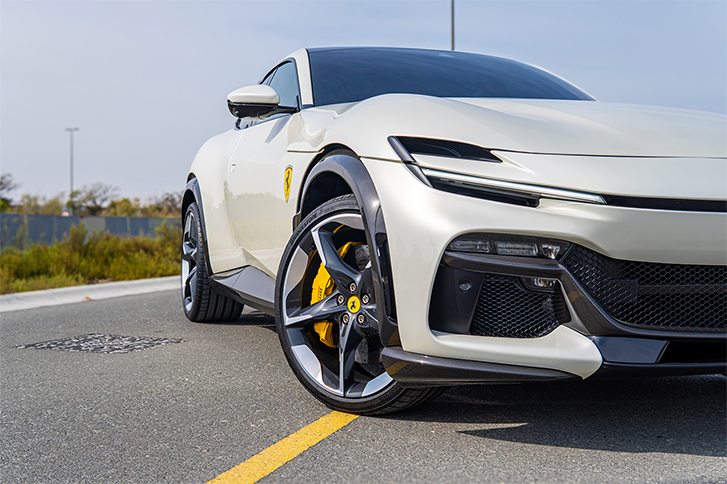 2025 Ferrari Purosangue headlights