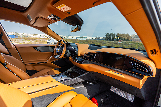 2025 Ferrari Purosangue interior dashboard
