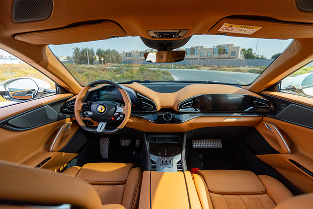 2025 Ferrari Purosangue interior wide view