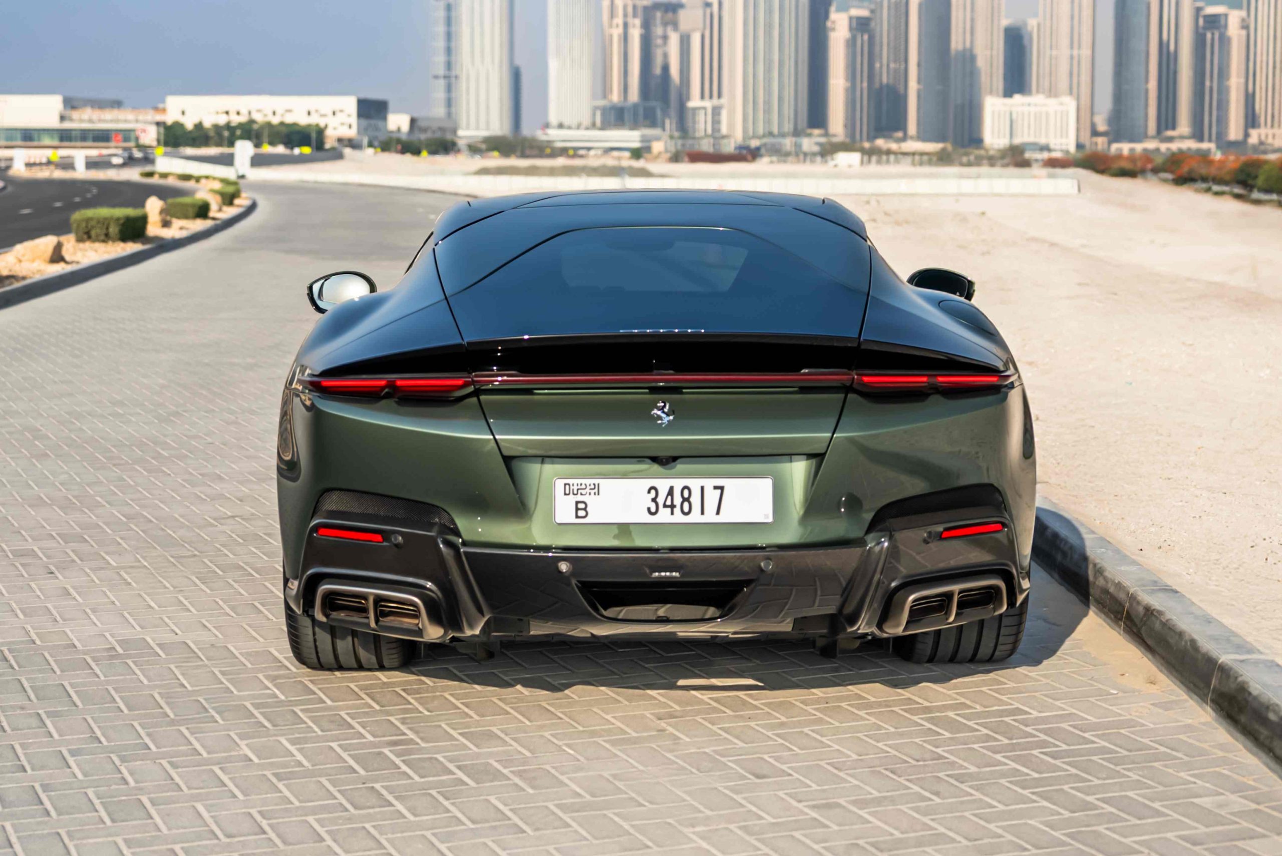 Ferrari 12Cilindri rear view