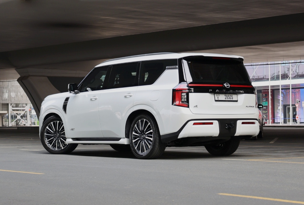2025 Nissan Patrol LE rear angle view