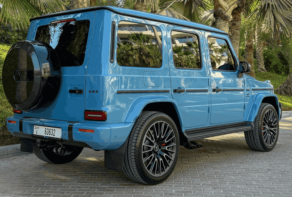 2025 Mercedes G63 AMG side view