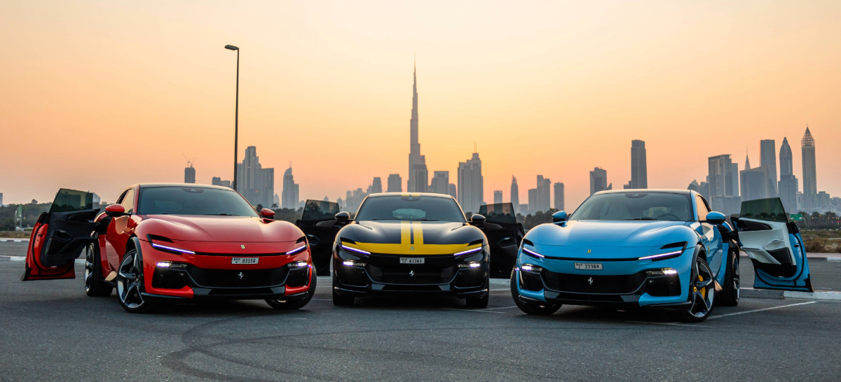 Luxury car rental Dubai