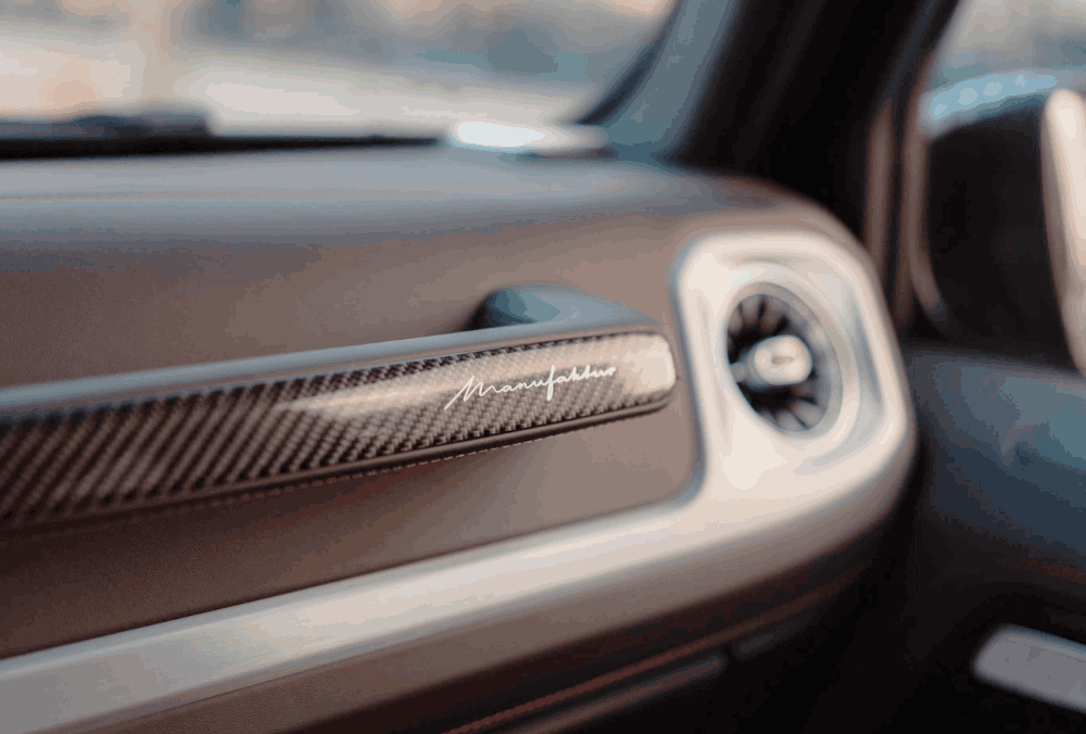 Mercedes G63 AMG dashboard