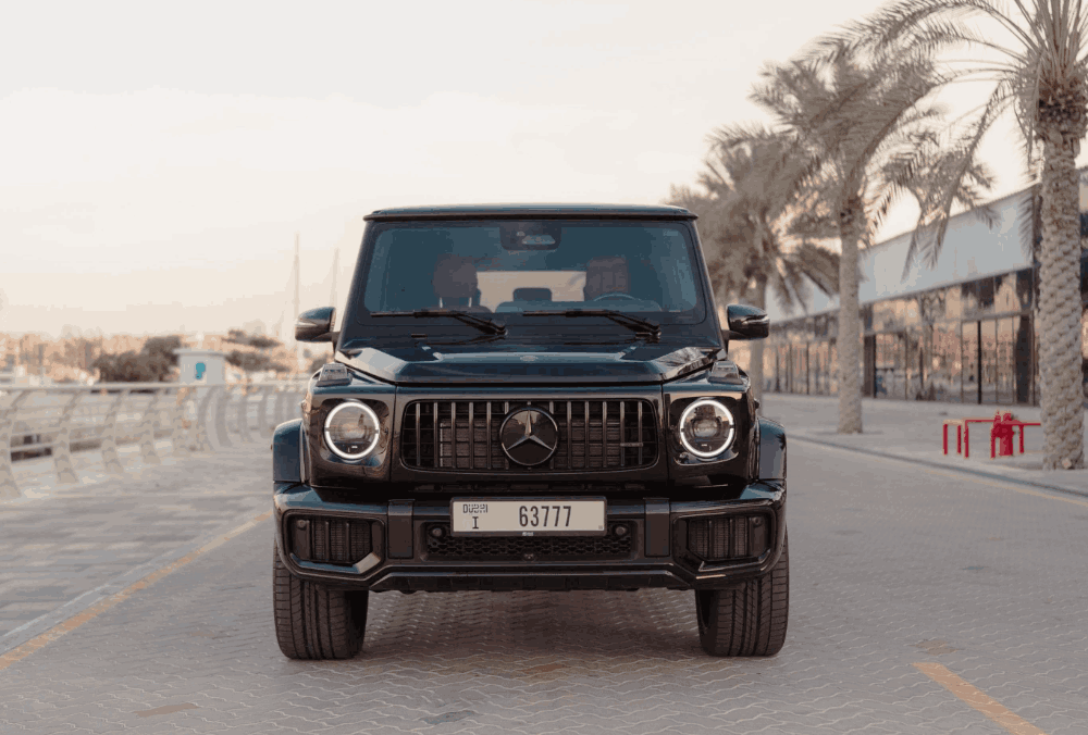 Mercedes G63 AMG front view