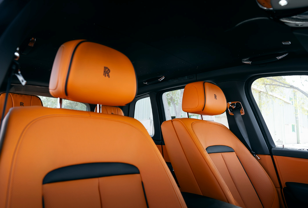 Rolls Royce Cullinan interior view