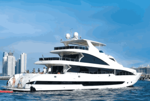 140ft luxury superyacht in dubai