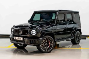Black Mercedes G63 2025