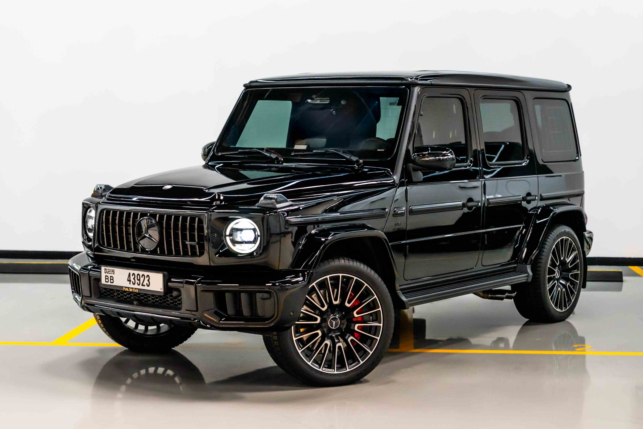 Black Mercedes G63 2025