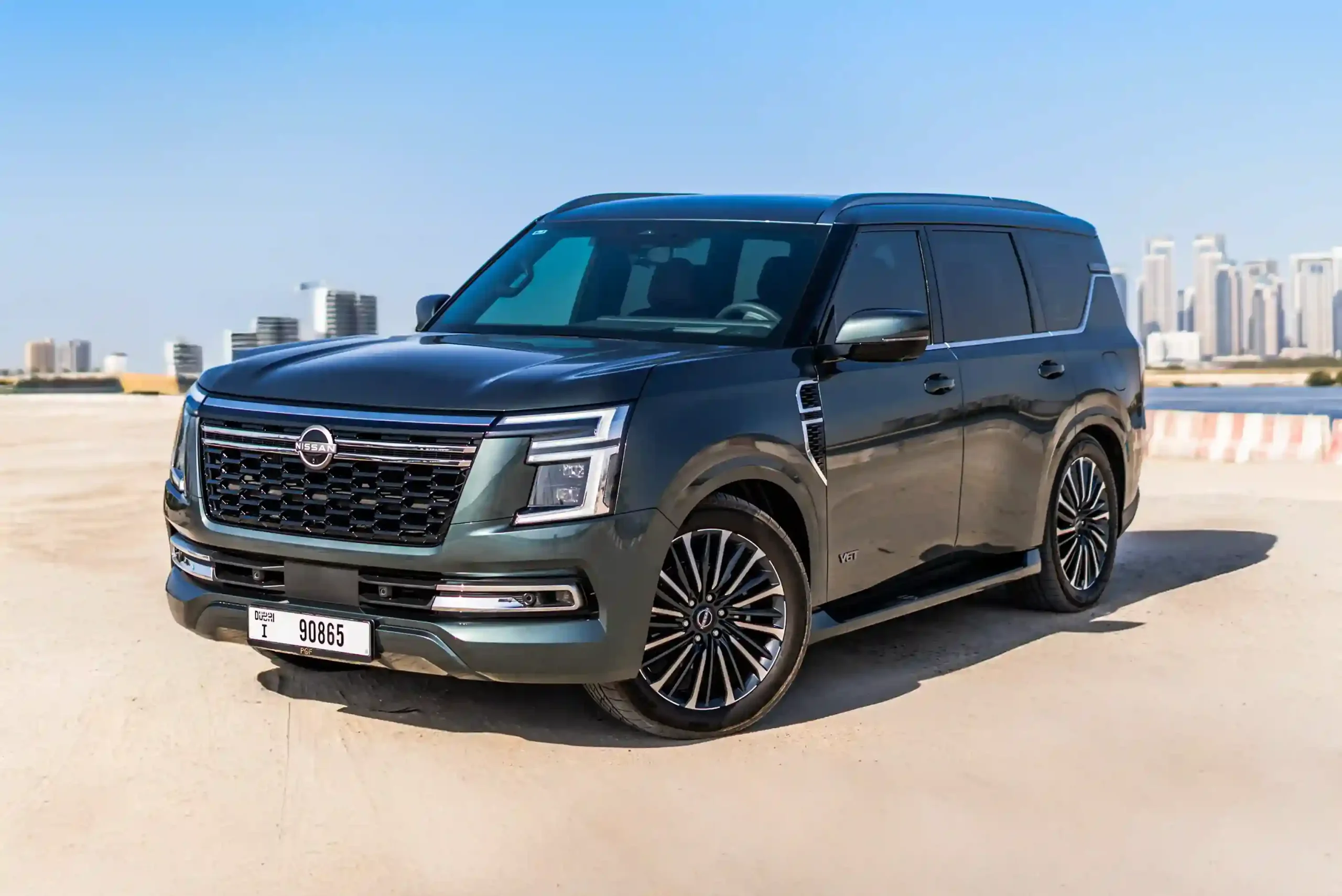 Nissan Patrol Rent in Dubai – 2025 LE Platinum by POF Rental